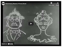 first cartoon