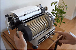 Japanese typewriter